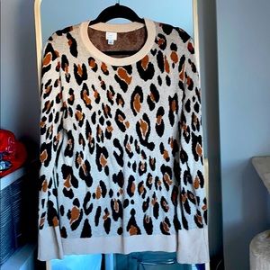A new day cheetah print Sweater